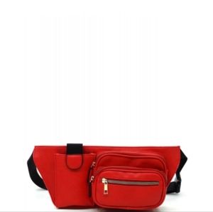 NEW - Red Fanny Pack Waist Bag